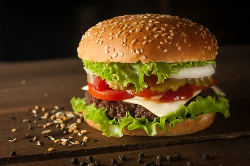 Crispy Burger Combo
