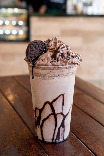 Strawberry Chocolate Milk Shake