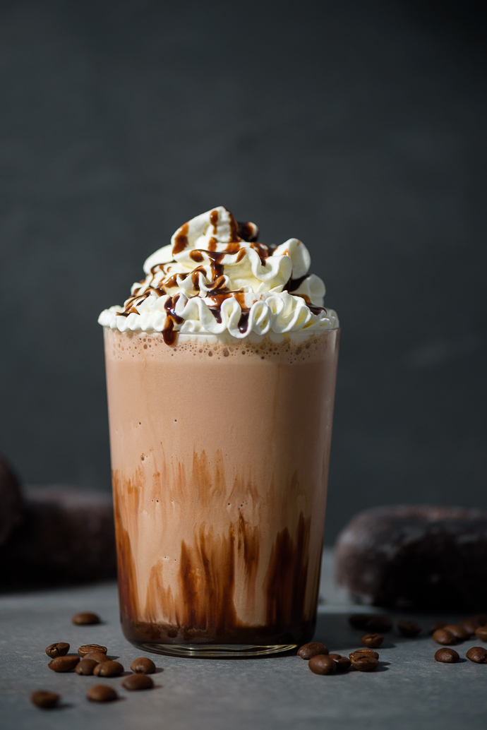 ICED CHOCOLATE  MACCHIATO