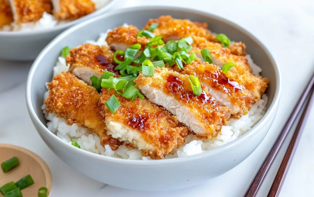 Fried Chicken Rice Bowl