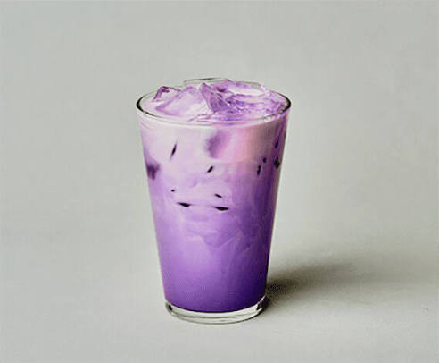 ICED UBE LATTE