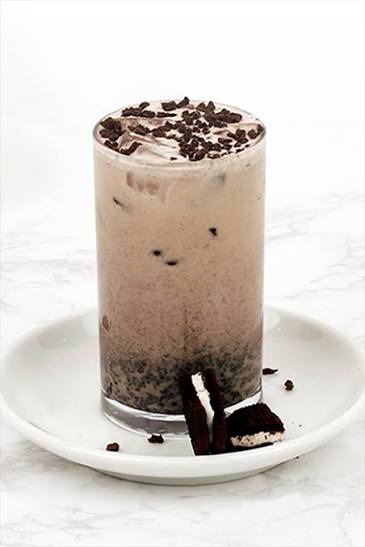 ICED COOKIES & CREAM LATTE
