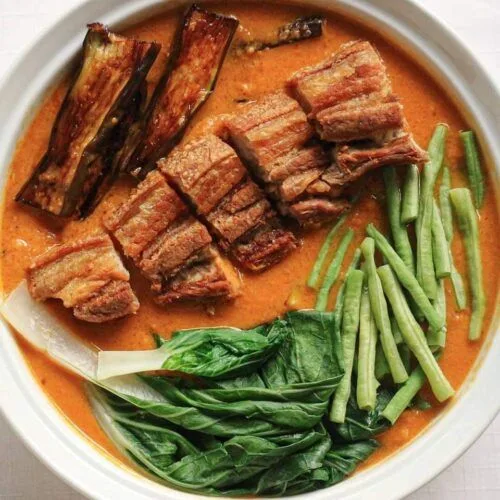 Crispy Pork Kare-Kare